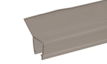 Уплотнитель для стекла 8 мм, полупрозрачный черный, 135°, стекло-стекло 2200 мм t203-2 BL купить в Алматы