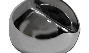 Наконечник штампованный (СПС) косой 30° на трубу Ø38,1 мм, для поручня Ø38.1мм, полированный, нержавеющий, AISI 304, k016 купить в Алматы