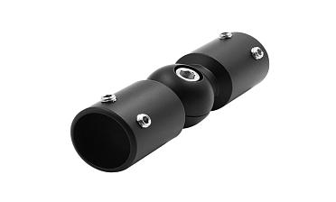  Соединитель трубы 19 мм шарнирный, цинк, черный t915 BZn купить в Алматы