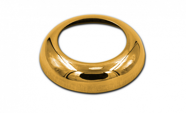 Низ стойки малый Ø38.1 мм, S=0.4 мм, Ø60 мм, полированный, золото k015-88 Низ стойки малый Ø38.1 мм, S=0.4 мм, Ø60 мм, полированный, золото k015-88
