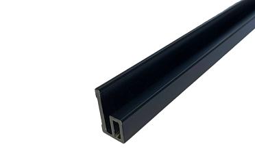 Профиль-упор для душевых, длина 2200 мм, черный t116 BL купить в Алматы