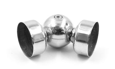 Поворот дер./пласт. поручня Ø50.8х0.8 мм, усиленный, полированная, (AISI 201) k053-6 купить в Алматы