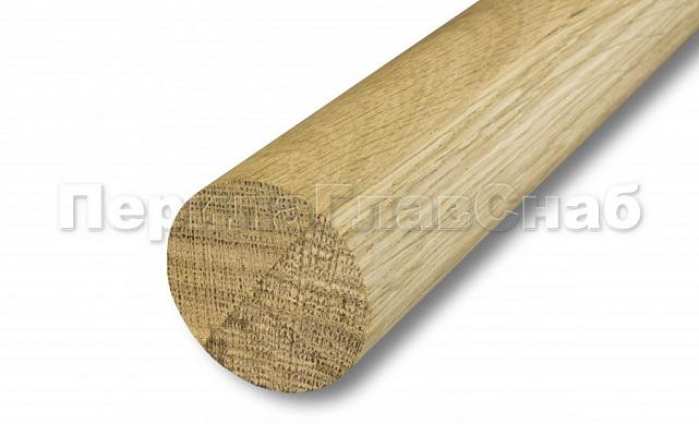 Поручень деревянный из Дуба Ø50мм - 4,0 м премиум (1 сращение) Ф-1664
