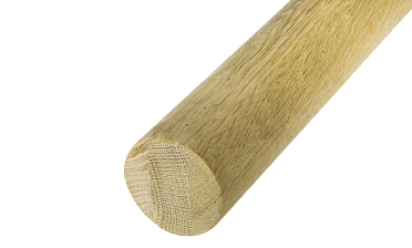 Поручень деревянный из Дуба Ø50 мм 3,0 м Эконом Ф-1671 купить в Алматы