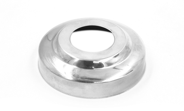 Низ стойки Ø32 мм, S=0,4 мм, внешний Ø78 х12 мм, полированный 400# AISI 201 k007-32 Низ стойки Ø32 мм, S=0,4 мм, внешний Ø78 х12 мм, полированный 400# AISI 201 k007-32