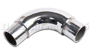 Отвод трубы Ø25.4 мм со вставками, удлиненный, полированный (AISI 304) k325-3 купить в Алматы