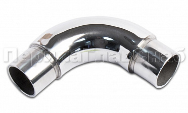 Отвод трубы Ø25.4 мм со вставками, удлиненный, полированный (AISI 304) k325-3 купить в Алматы Отвод трубы Ø25.4 мм со вставками, удлиненный, полированный (AISI 304) k325-3 купить в Алматы