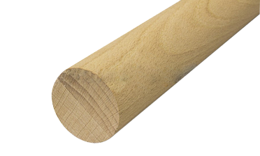 Поручень деревянный из Бука Ø50мм -  2,0 м Премиум Ф-1612 купить в Алматы