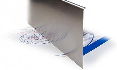 Накладка на профиль 601 (тыльная/лицевая), AISI 304 шлифованная k601-09 купить в Алматы