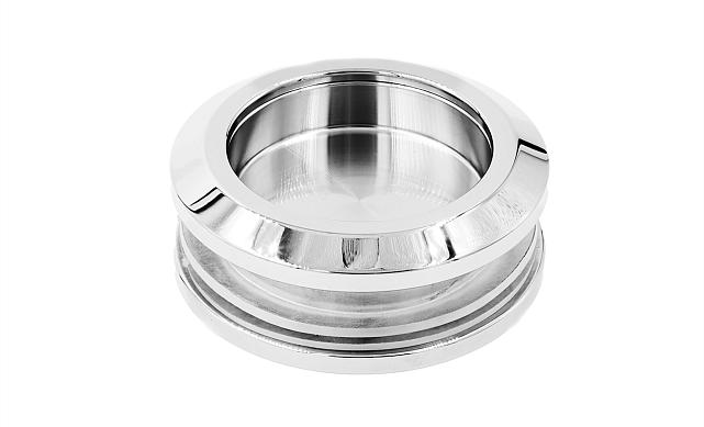 Дверная ручка 58 мм под отверстие 47 мм полированная t665 PSS