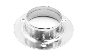 Фланец штампованный, полированный для Ø50.8 мм, толщина 1.2 мм (AISI 304) ЭКОНОМ k532-2 купить в Алматы