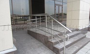 Ограждение пандуса с тремя ригелями купить в Алматы