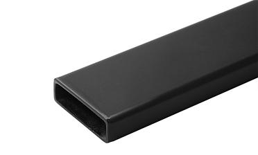 Трек прямоугольный 30х10х1,5, длина 3000мм, черный t440 BL  купить в Алматы