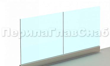 Ограждение без поручня на профиле купить в Алматы