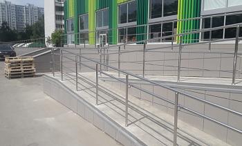 Поручни для инвалидов из нержавеющей стали в Алматы. Готовые проекты ПерилаГлавСнаб