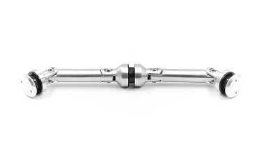 Крепление на три стекла 10-12 мм, штанга 82 мм, без зенковки tt204-82A SSS купить в Алматы