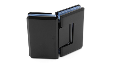 Петля для душевой стекло-стекло 90х55 мм, 135°, цинк, черный t302 BZn купить в Алматы Петля для душевой стекло-стекло 90х55 мм, 135°, цинк, черный t302 BZn купить в Алматы