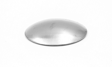 Заглушка сферическая на трубу Ø50.8х1.5 мм сварная (AISI 201) k057-3 купить в Алматы Заглушка сферическая на трубу Ø50.8х1.5 мм сварная (AISI 201) k057-3 купить в Алматы