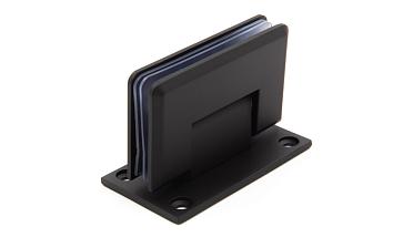 Петля для душевой кабины стена-стекло 90°, 90*55, цинк, черн. t301 BZn купить в Алматы