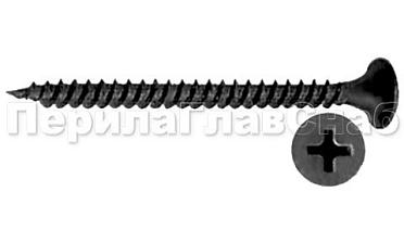 Саморез 3,5х25 д/гипсокартона черн. М-4027 купить в Алматы