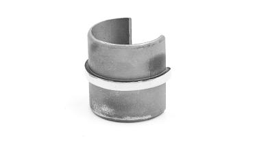 Соединитель с пазом Ø42.4 мм, полированный, (AISI 316) k229 купить в Алматы