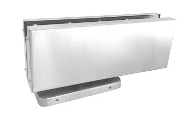 Фитинг нижний со встроенным доводчиком для стеклянной двери до 80 кг, шлифованный t185-2 SSS   купить в Алматы