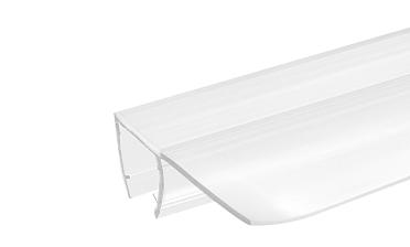 Уплотнитель для стекла в душевую кабину 8 мм, стекло-стекло 2200 мм t215 купить в Алматы