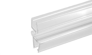 Уплотнитель для стекла в душевую кабину стекло-стекло 8мм зиг-заг 2,2 м t227 купить в Алматы