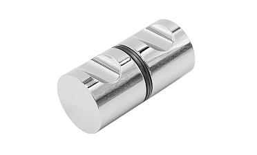 Дверная ручка «кноб» для душа, алюминий-хром, полированная t696 ALPC купить в Алматы