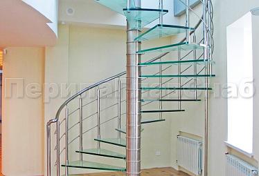 Стеклянные лестницы купить в Алматы