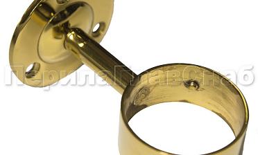 Держатель поручня Ø50.8 мм, выносной, с обхватом, золото k066-88 купить в Алматы