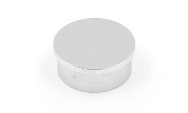 Заглушка плоская на трубу Ø38.1 мм полированная литая (AISI 201) k093 купить в Алматы