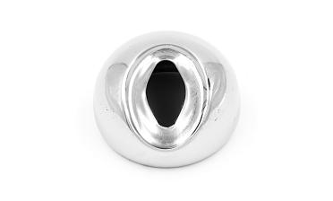 Наконечник штампованный (СПС) косой 30° на трубу Ø50.8 мм, для поручня Ø50.8 мм, полированный, нержавеющий, AISI 304, 600Grit, k073 купить в Алматы