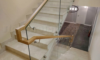 Цельностеклянные ограждения на несущем стекле в Алматы. Готовые проекты ПерилаГлавСнаб Цельностеклянные ограждения на несущем стекле в Алматы. Готовые проекты ПерилаГлавСнаб