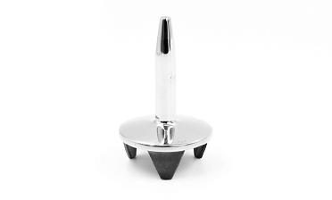 Наконечник палец (солдатик) на стойку Ø50.8х1.5 мм, без ложемента, удлиненный 70 мм, облегченный, литой, полированный, нержавеющий AISI 304 k557 купить в Алматы