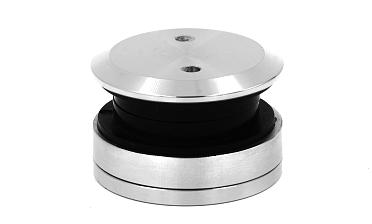 Точечный стеклодержатель 10.5-12.5 мм, регулируемый, без зенковки, для стекла 8-10 мм t503A SSS купить в Алматы