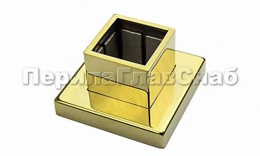 Цанга под 40х40 мм, под золото (AISI 304) Фk333-88 купить в Алматы