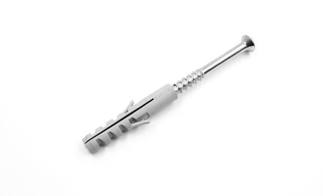 Потайной винт под шестигранник 10х120 мм в комплекте с дюбелем д.12 k601-19-120