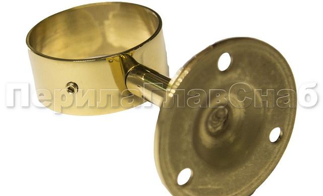 Держатель поручня Ø50.8 мм, выносной, с обхватом, золото k066-88 2