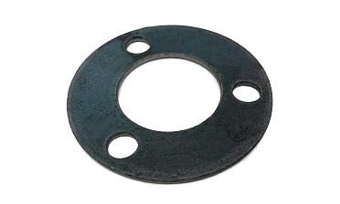 Фланец стойки 38/75 х 3 мм, 3 отв х М10 х 20, черный металл k116-38-3 купить в Алматы