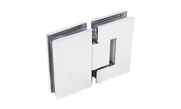 Петля для душевой кабины стекло-стекло 180° 90х55 мм AISI 304 полированная t303-2 PSS купить в Алматы