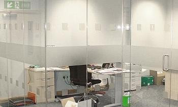 Стеклянные перегородки с рисунком в Алматы. Готовые проекты ПерилаГлавСнаб