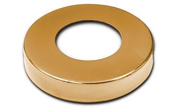 Низ стойки Ø50.8 мм, S=0.8 мм, 100х18 мм, золото k217-88 купить в Алматы