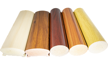 Комплект образцов ПВХ поручня фигурный + текстурный (5 видов) Фk889  купить в Алматы