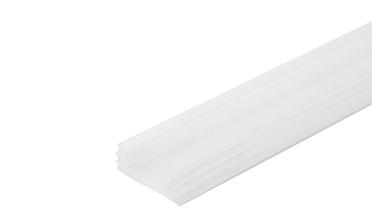 Рассеиватель света для трубы с пазом 24х24, плоский (хлыст 3 метра) k777-3 купить в Алматы