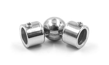 Поворот ригеля 12 мм, штампованный, регулируемый, шаровый, внешний (AISI 304) k251 купить в Алматы