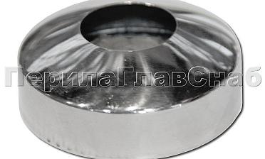 Крышка точечного держателя, отверстие 22 мм, полированная, (AISI 201) k055-4 купить в Алматы