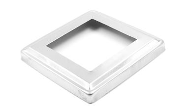 Низ стойки штампованный 135х135 мм, для трубы 81х81 мм, фигурный AISI 304 k376 купить в Алматы