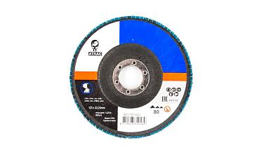 Шлиф. диск "лепесток" 125х22 Р-80 Atlas Ф-0242 купить в Алматы