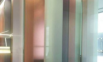 Перегородки в офис с подсветкой в Алматы. Готовые проекты ПерилаГлавСнаб